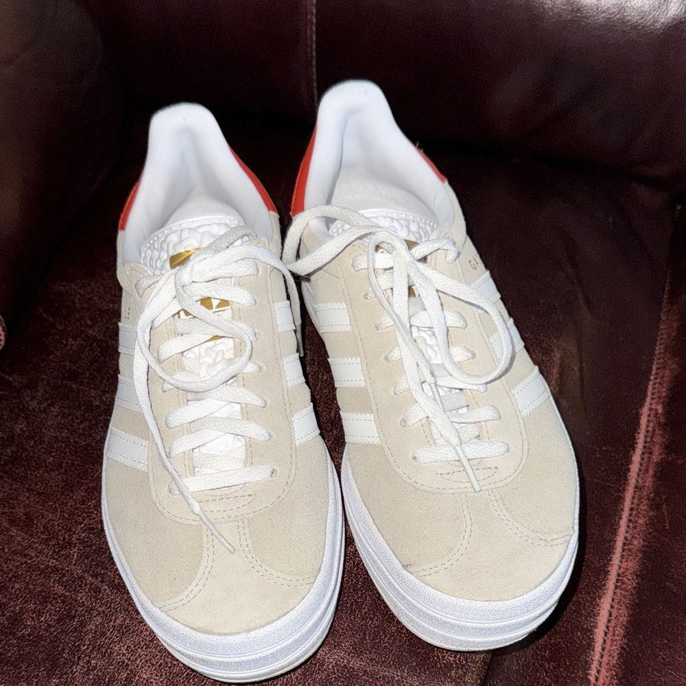 adidas Beige Athletic Shoes